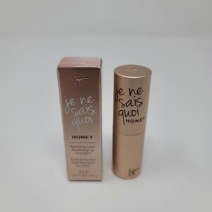 IT Cosmetics Je Ne Sais Quoi Hydrating Color Awakening Lip Treatment Honey New